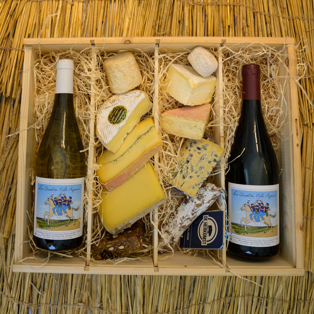 Cadeaukist Witte & Rode Wijn